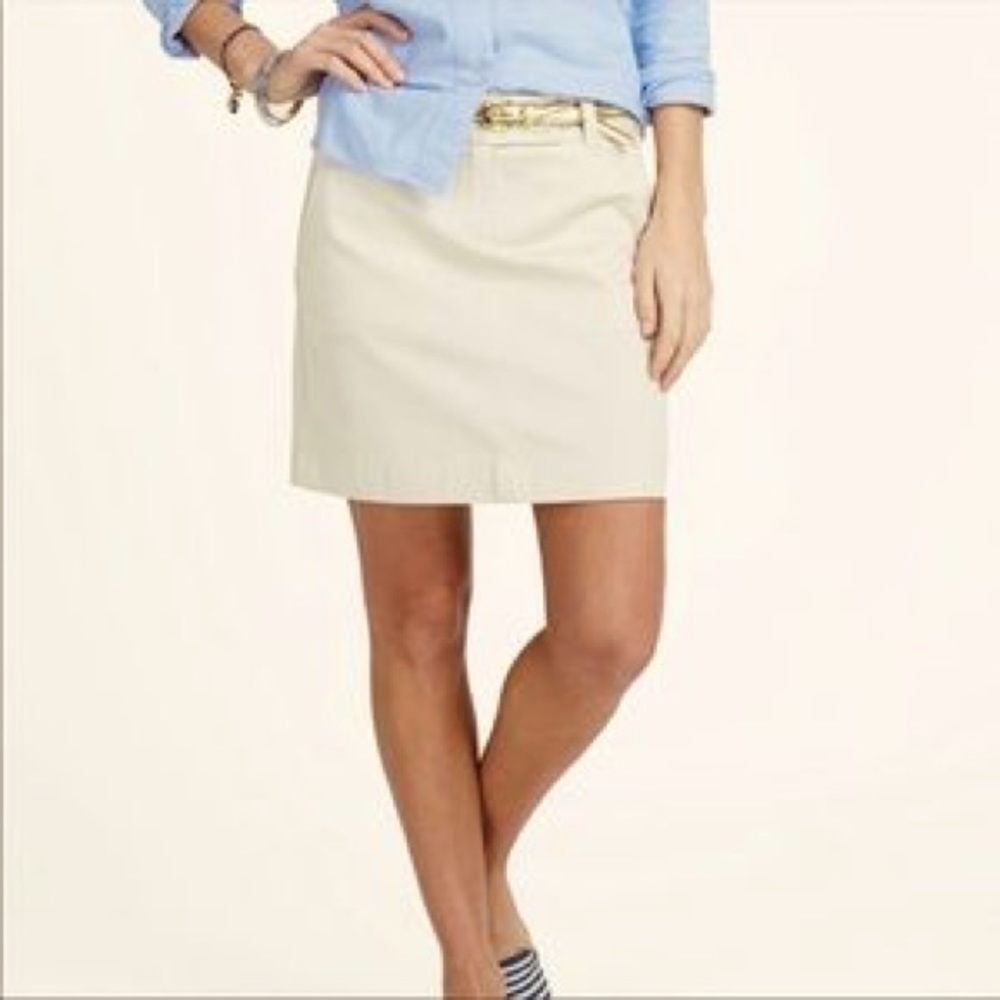 Vineyard Vines Day Boat Khaki Skirt